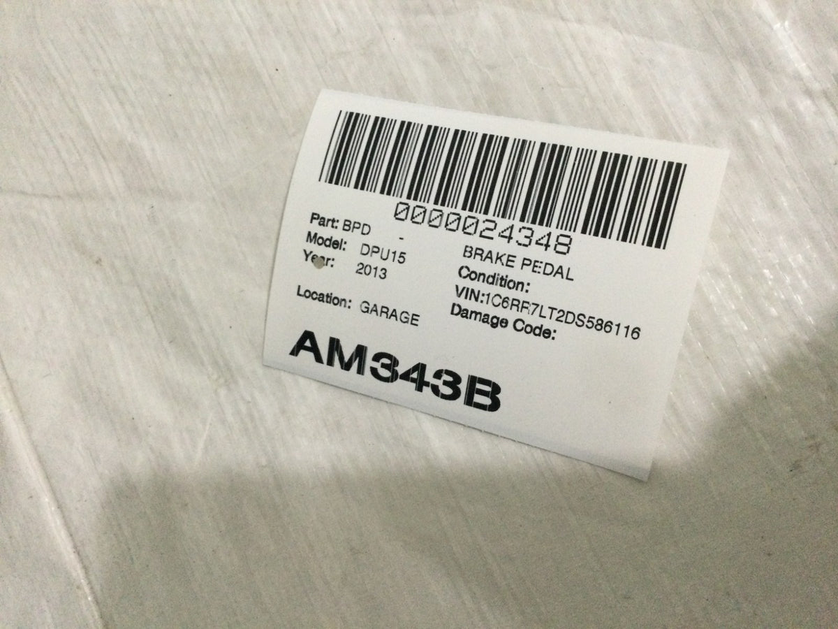 2013 Dodge Ram 1500 5.7L Brake Pedal Assembly OEM