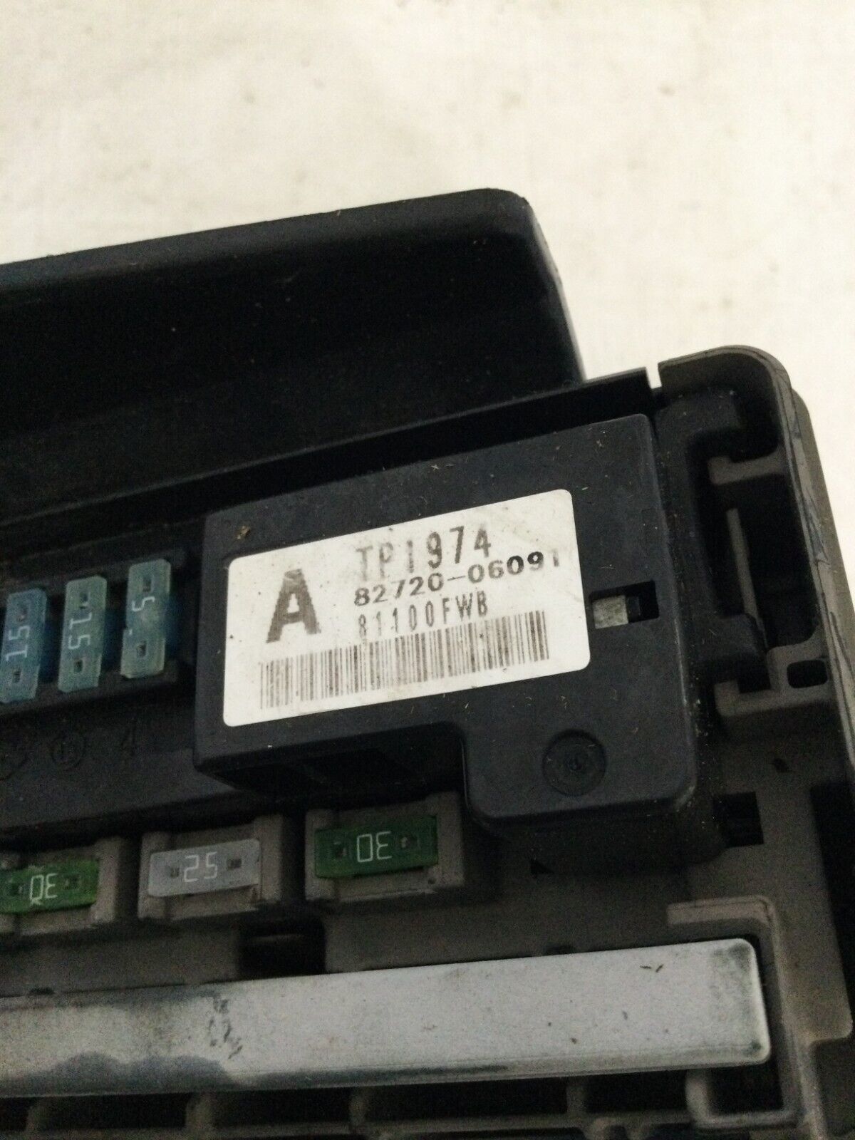 2007-2009 Toyota Camry Fusebox Fuse Box Relay Module 82720-06091 OEM 2.4L