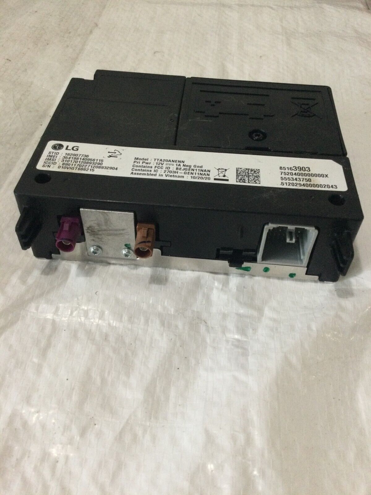 2021 Chevrolet Silverado 1500 Communication Module 85163903