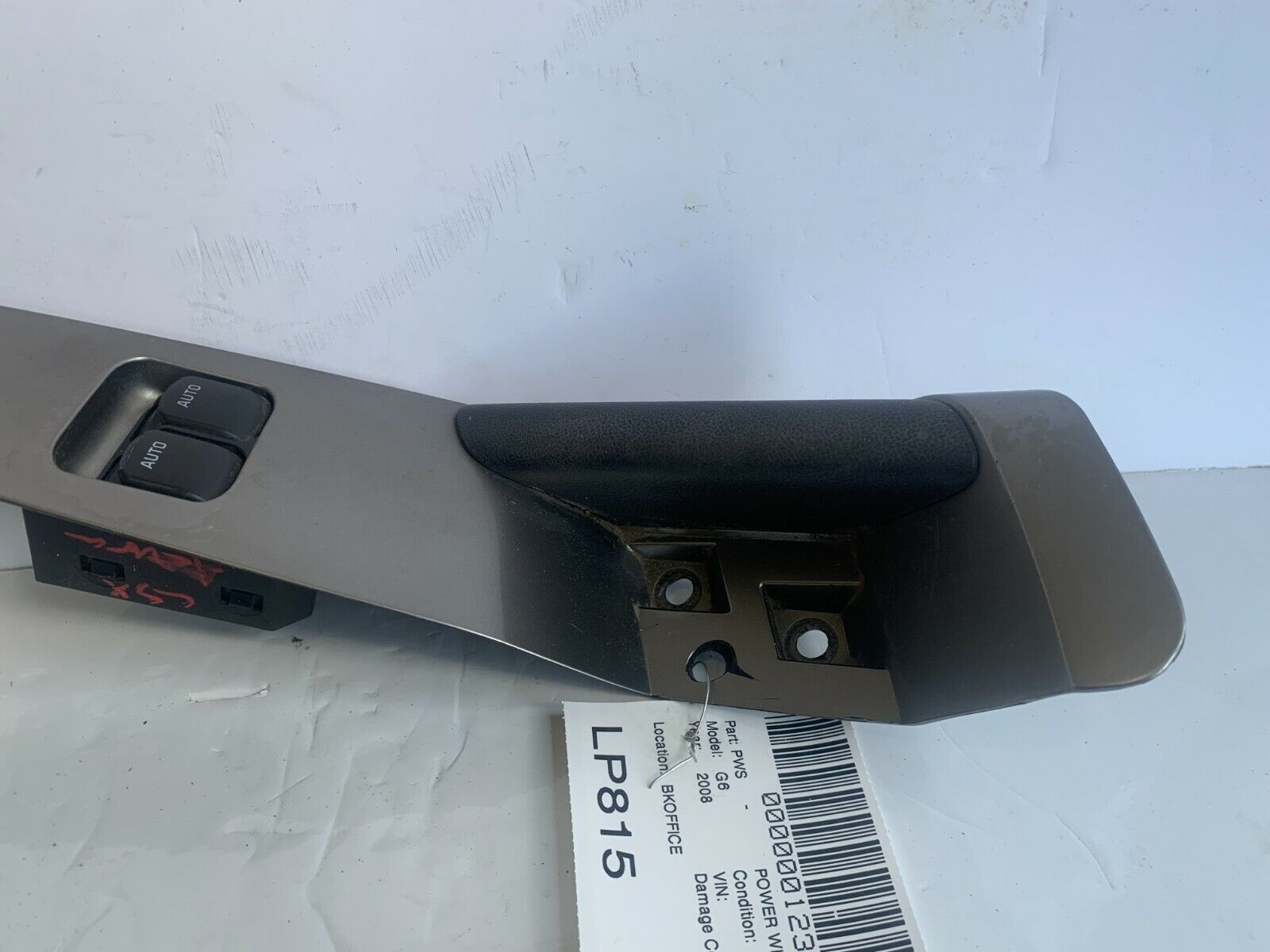 2005-2010 Pontiac G6 Front Left Master Power Window Switch OEM