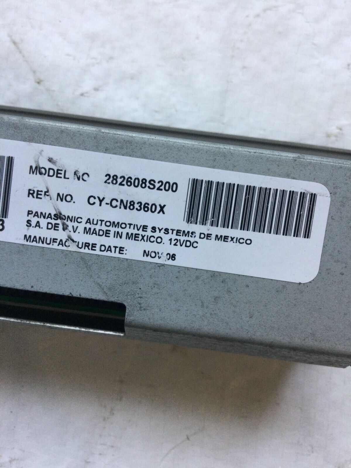 2006 Nissan Titan Rear Overhead Console Audio Control 28260 8S200 OEM