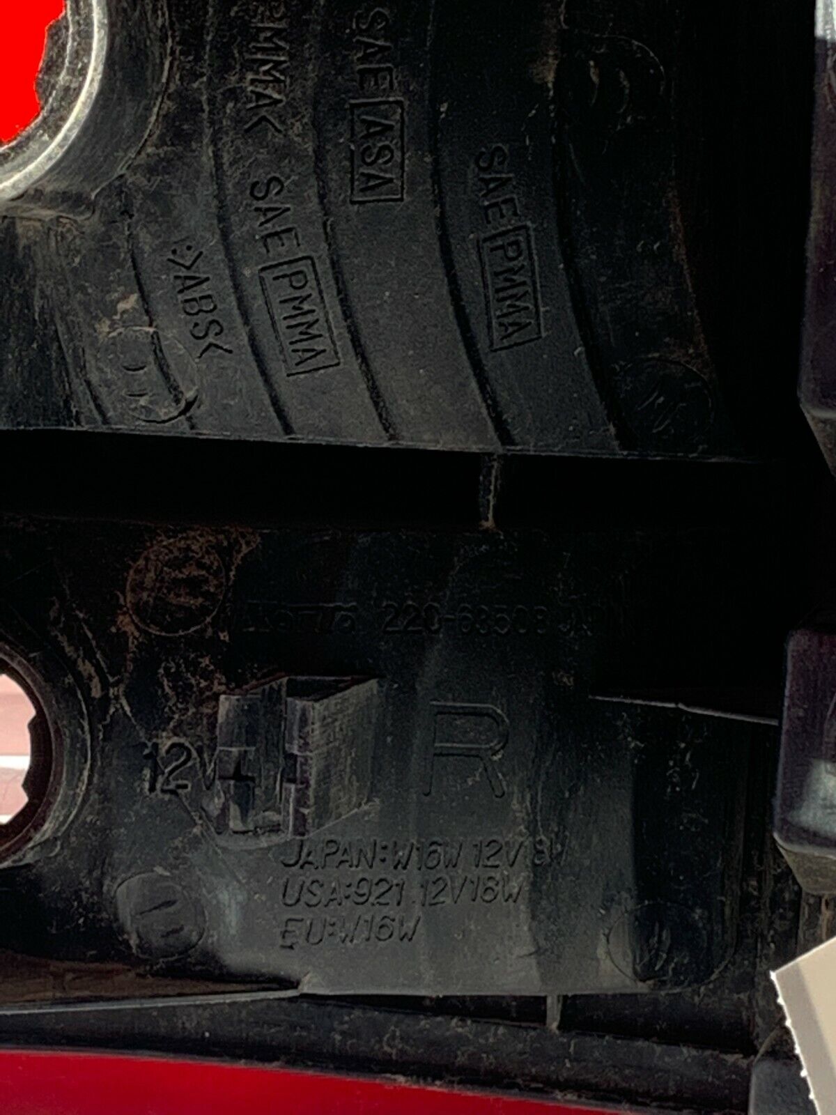 2002 Nissan Pathfinder Tail Light Lamp Rear Right Passenger Side OEM RH