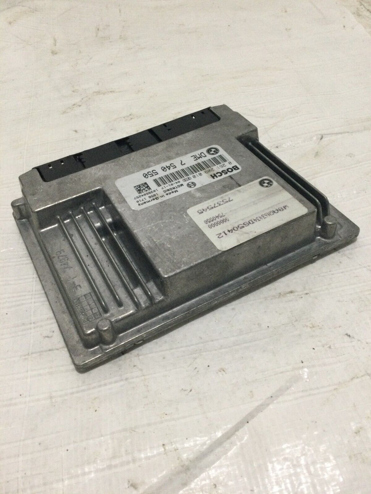 2004 BMW 7-Series Engine Computer Control Module  ECM  7540550  OEM