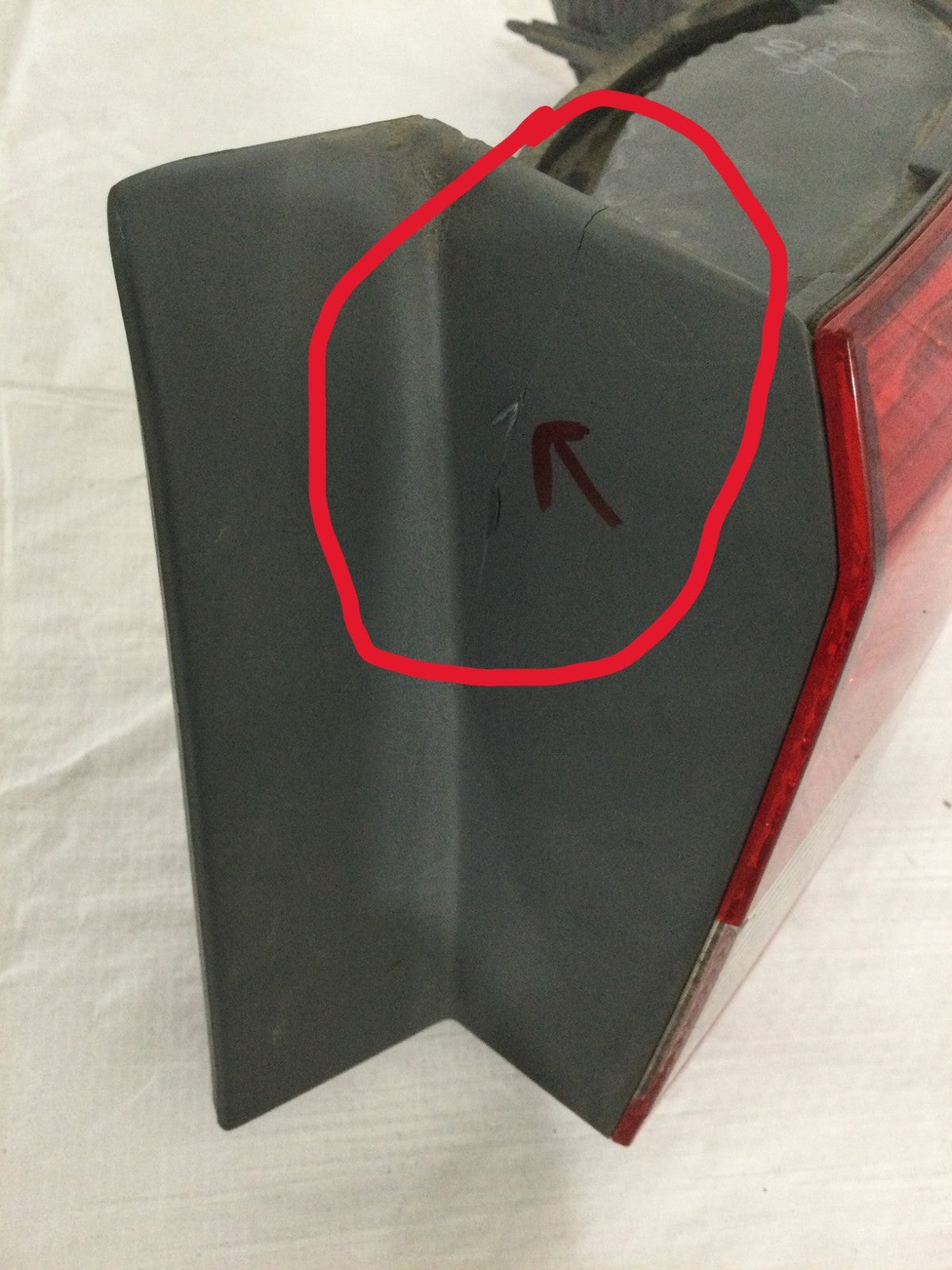 2003-2005 Honda Accord Right Outer Tail Light OEM MARKED DAMAGE