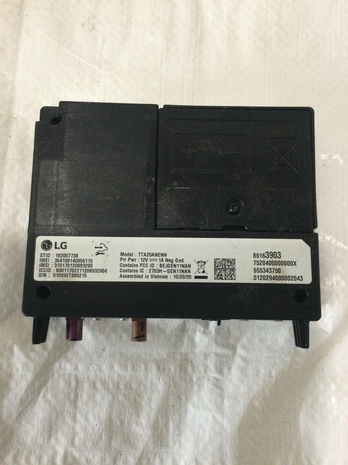 2021 Chevrolet Silverado 1500 Communication Module 85163903