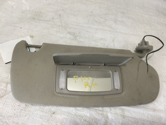 2002-2008 Dodge Ram Right Sun Visor OEM Passenger Shade W/ Lighted Mirror
