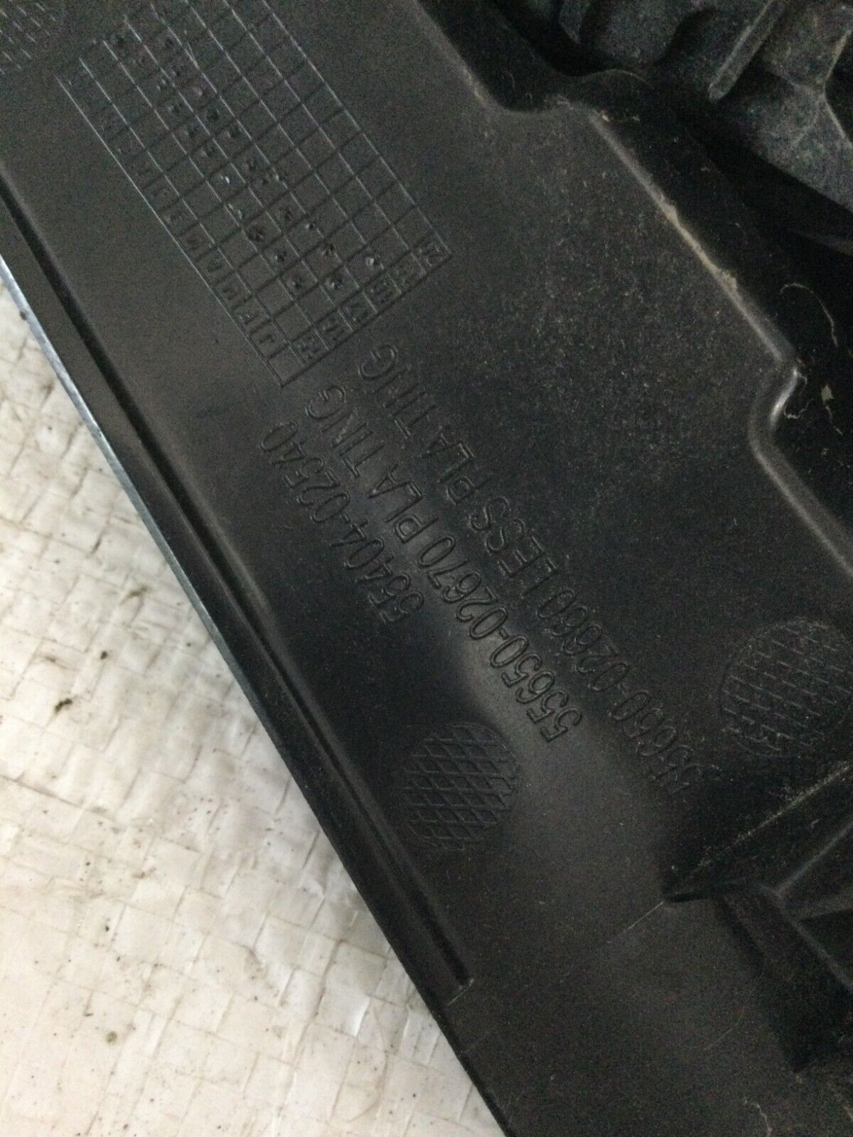 2018 Toyota Corolla Left Driver Side AC Air Vent Black 55404-02540  OEM