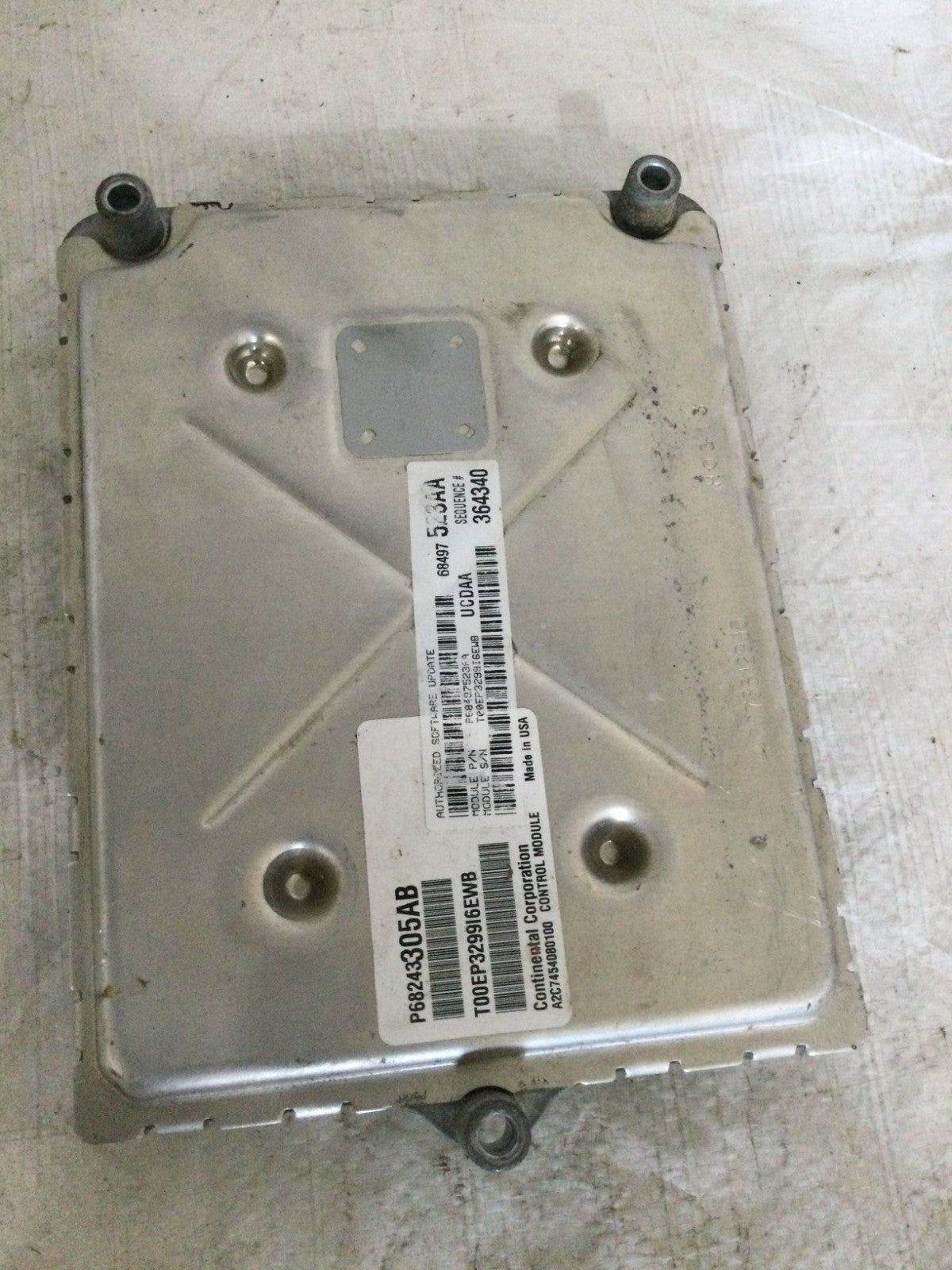 2016-2019 Dodge Ram 1500 5.7L Powertrain Control Module ECM OEM 68243305AB