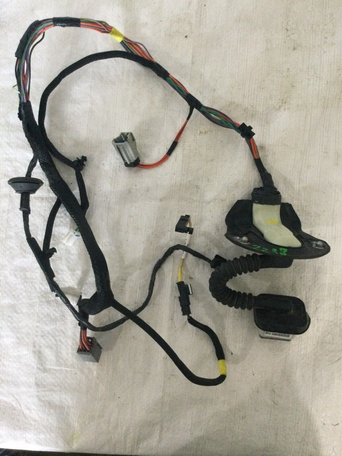 2016-2017 Dodge Ram 3500 Rear Right Passenger Door Harness OEM 68105514AE