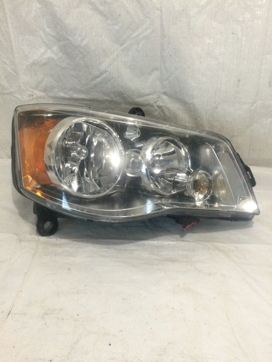 2008 Chrysler Town & Country Headlight Halogen Right Passenger Side  RH