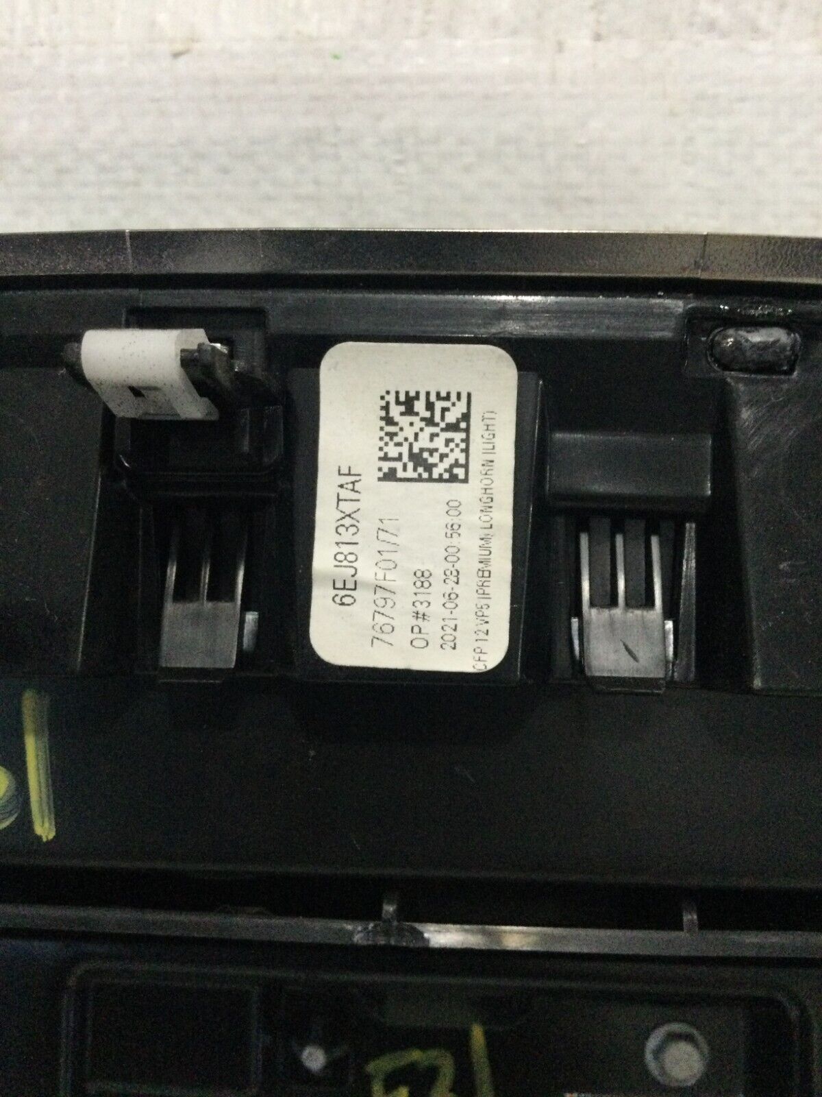 2021 Dodge Ram 3500 Longhorn Navigation Center Stack 12" Touch Screen Bezel OEM