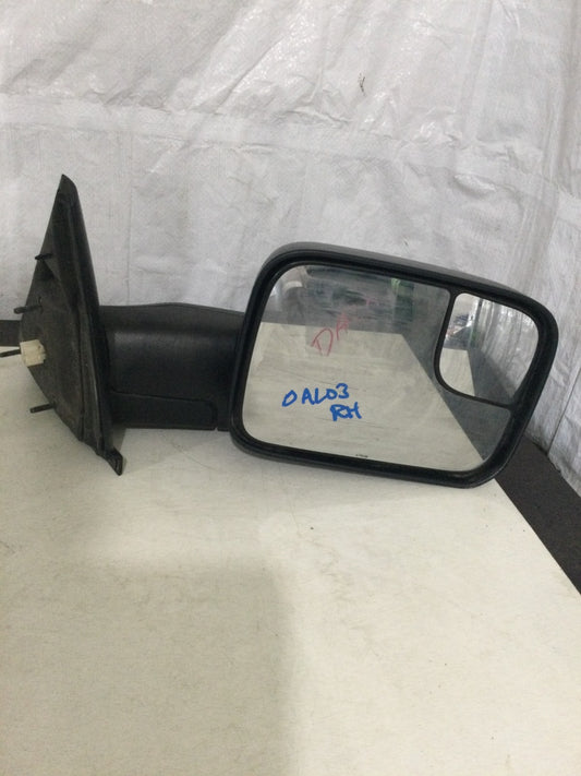 2003-2006 Dodge Ram Right Passenger Door Mirror OEM 55077492AI HAS SCRATCHES