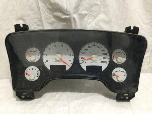 2005 Dodge Ram 1500 Speedometer Gauges Instrument Cluster KPH 56051102AE