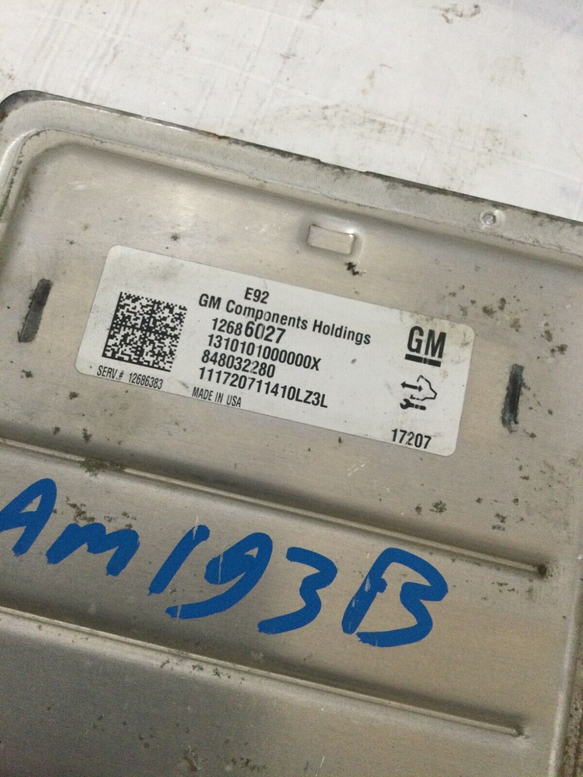 2018 Chevrolet Silverado 1500 Engine Control Module ECM 12686027