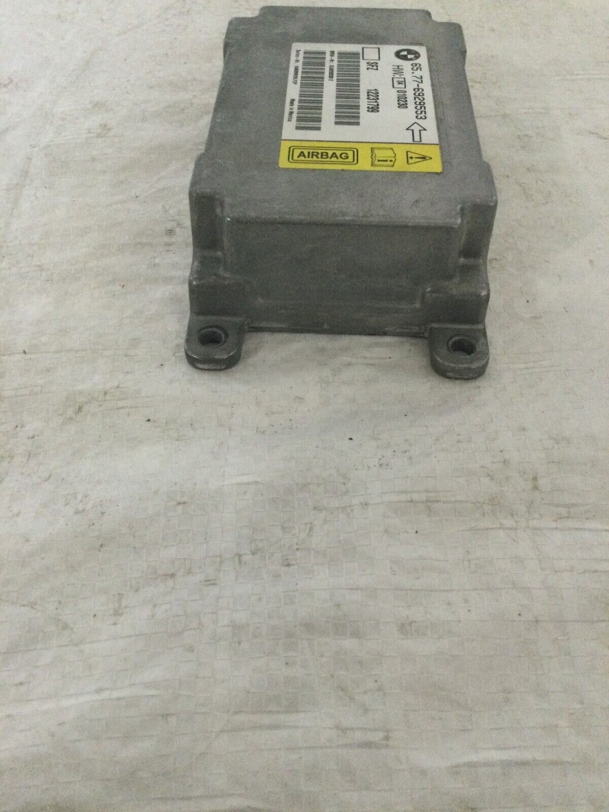  2004 BMW 745i E65/E66 SRS Control Module OEM 6929553