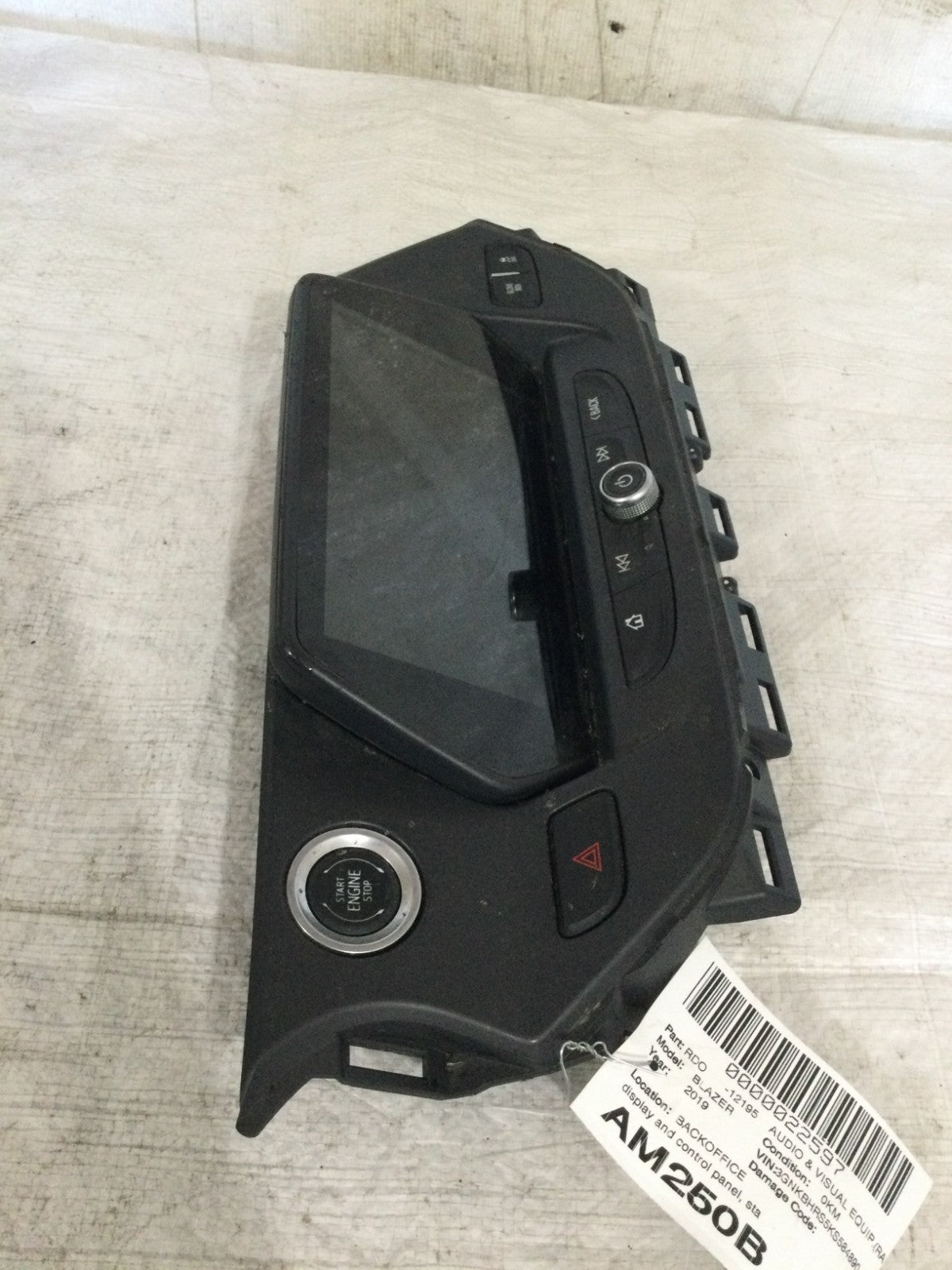 2019-2021 Chevrolet Blazer  Information Display Screen OEM 84563748