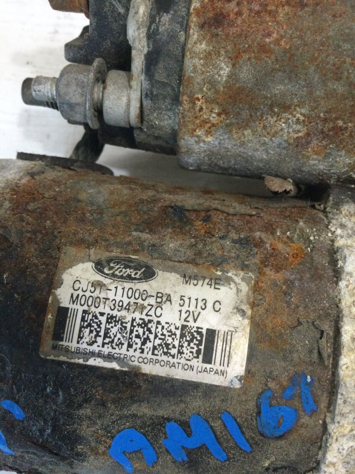 2017 Ford Escape  Starter Motor  Cj51-11000-BA OEM
