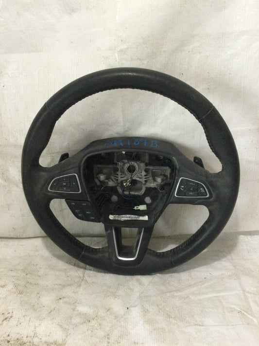 2017-2019 Ford Escape Steering Wheel Black W/ Shiffter Pad OEM