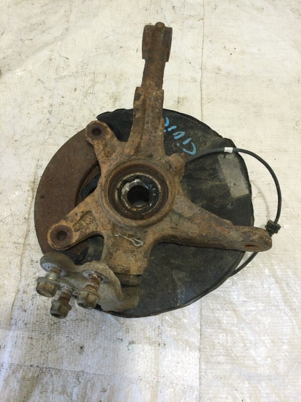 2007 Honda Civic Rear Right Spindle Knuckle Bearing Hub OEM