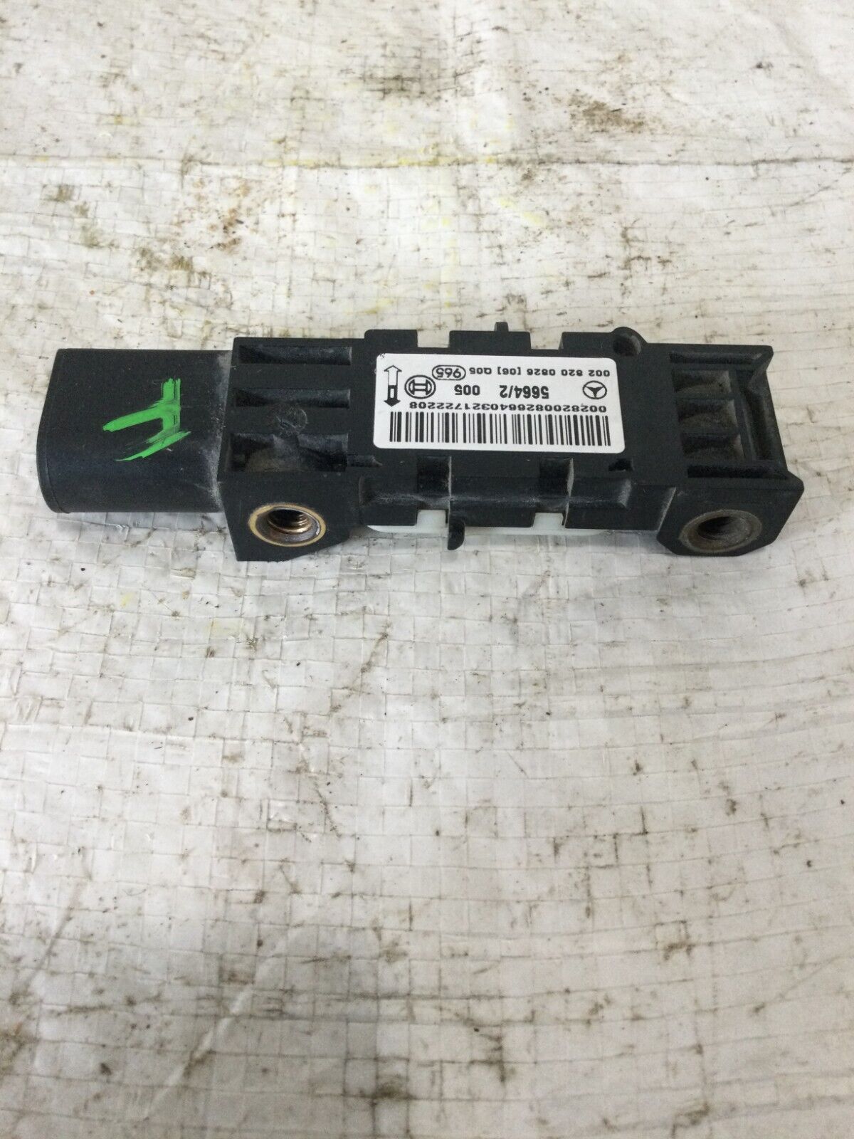 2004 Mercedes Benz S430 Left Front Crash Impact Sensor Module 0028200826 OEM