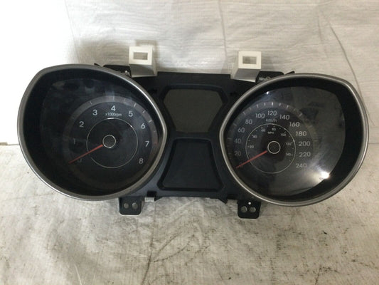 2012-2013 Hyundai Elantra Speedometer Gauges Instrument Cluster KMPH OEM