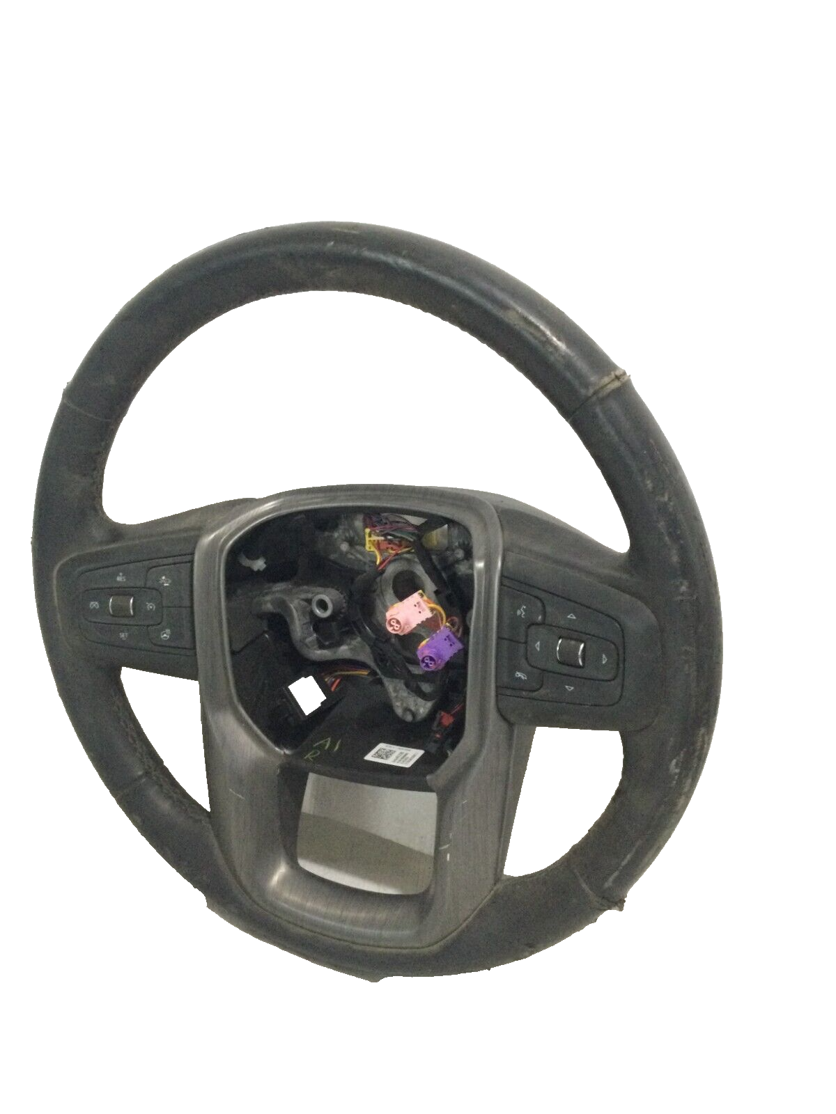 2021 GMC Sierra 3500HD Denali Crew Cab Steering Wheel 84946336 OEM