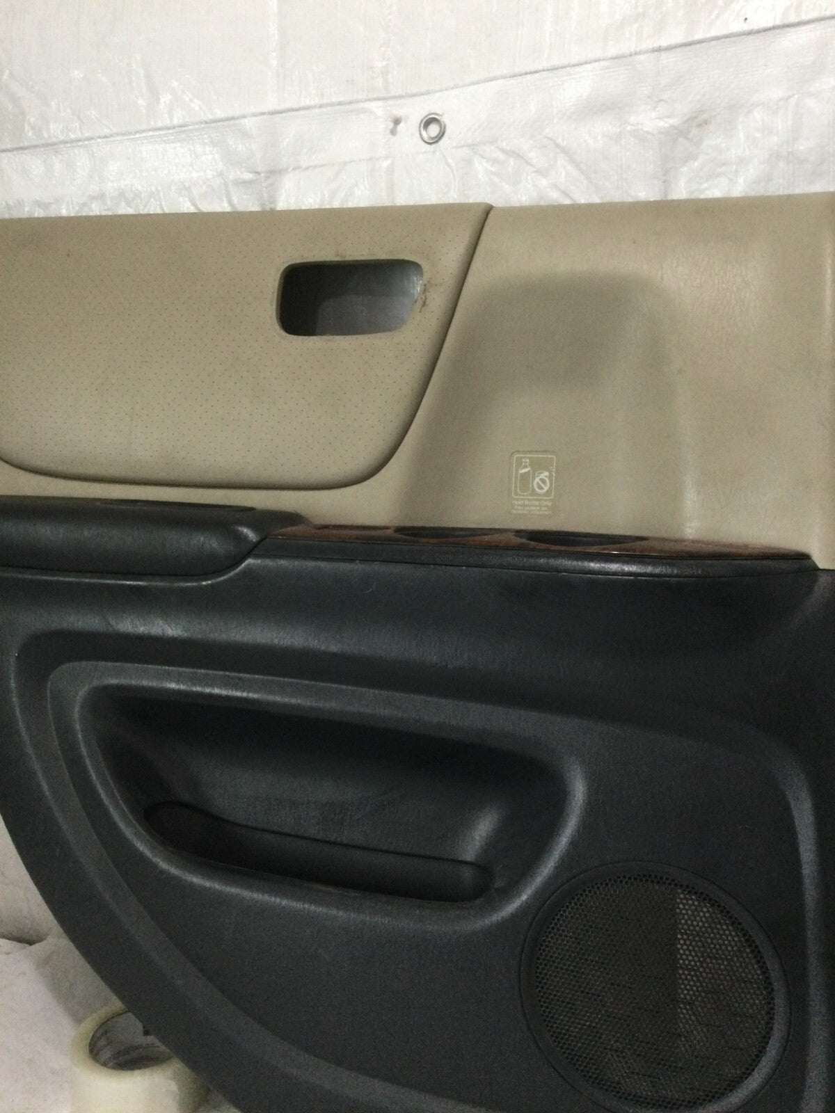 2001-2003 Toyota Highlander Rear Left Driver Door Trim Panel OEM