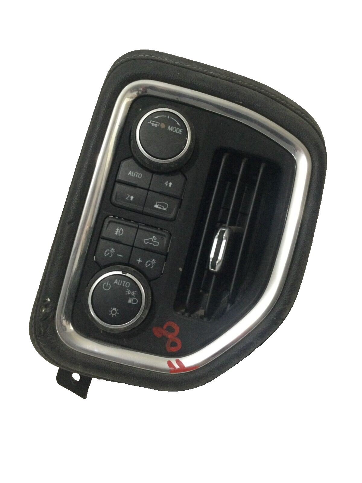 2019-2021 Chevy Silverado 1500 Dash Air Vent Headlight Trim Panel Switch OEM