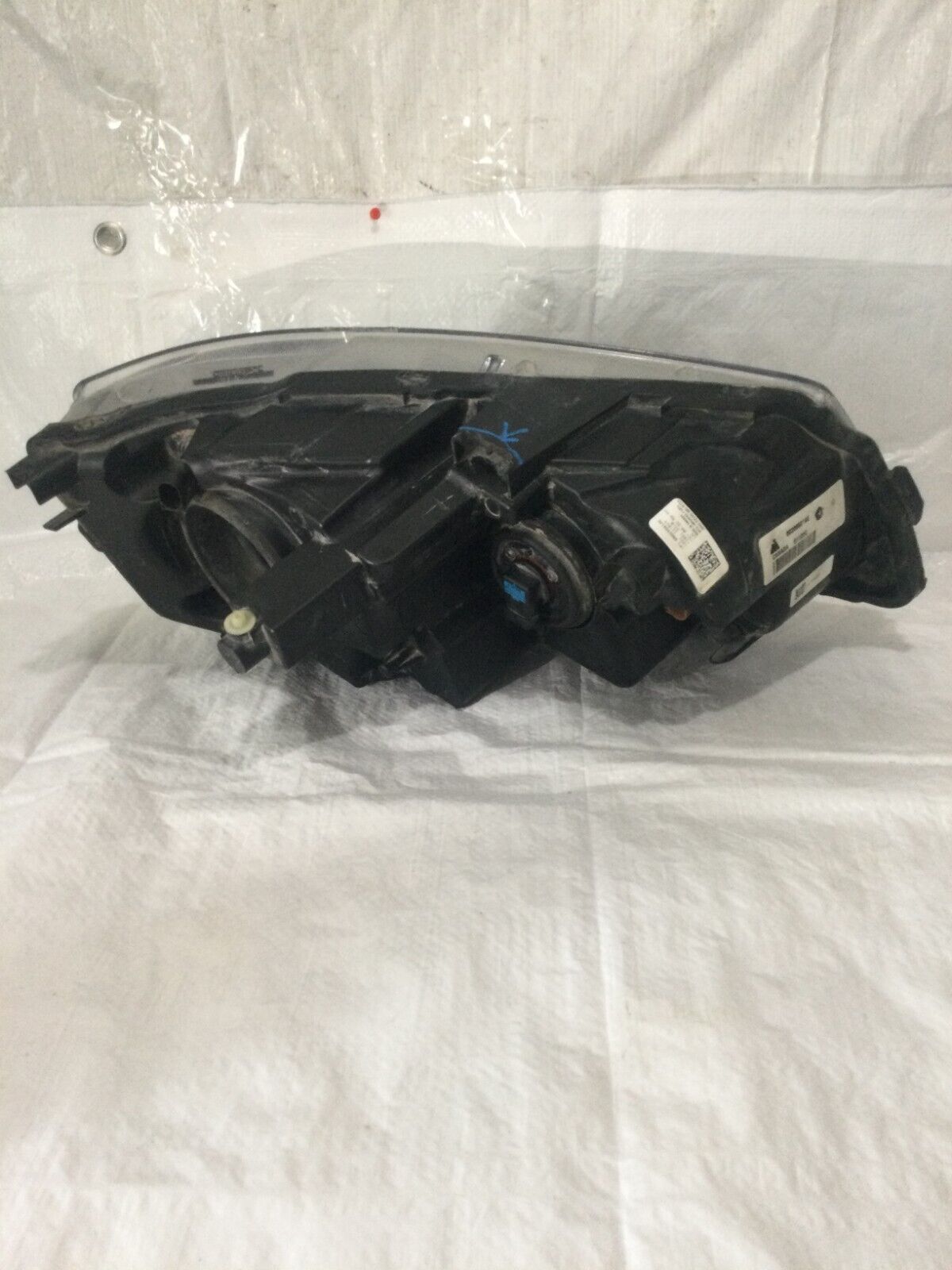 2020 Dodge Grand Caravan Left Driver Side Headlight Halogen 68206501AE Black