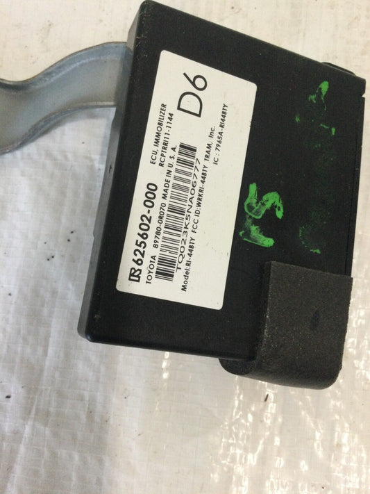 2015 Toyota  Corolla Theft Locking  Immobilizer  Control Module 625602000 OEM