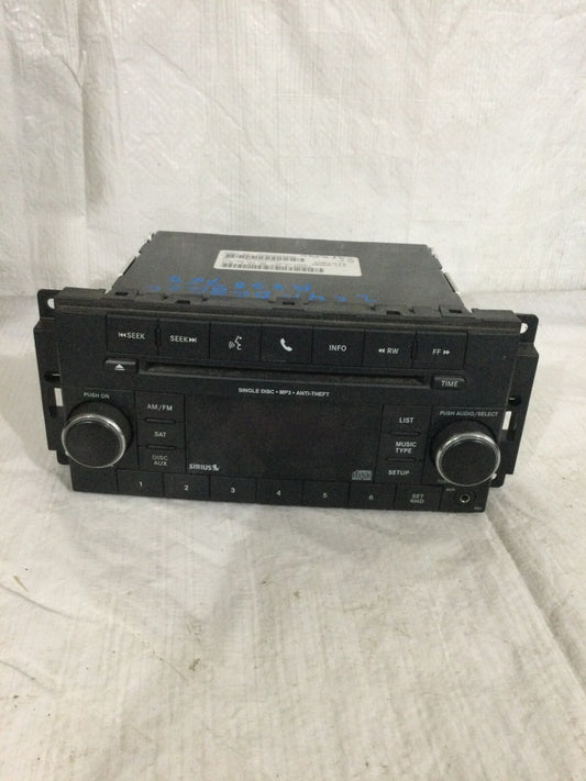 2016 Dodge Caravan Radio Player Sirius UConnect 05091258AF OEM