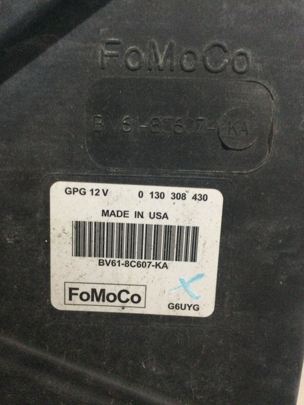 2018 Ford Focus Engine Radiator Cooling Fan Assembly BV61-8C607-KA OEM