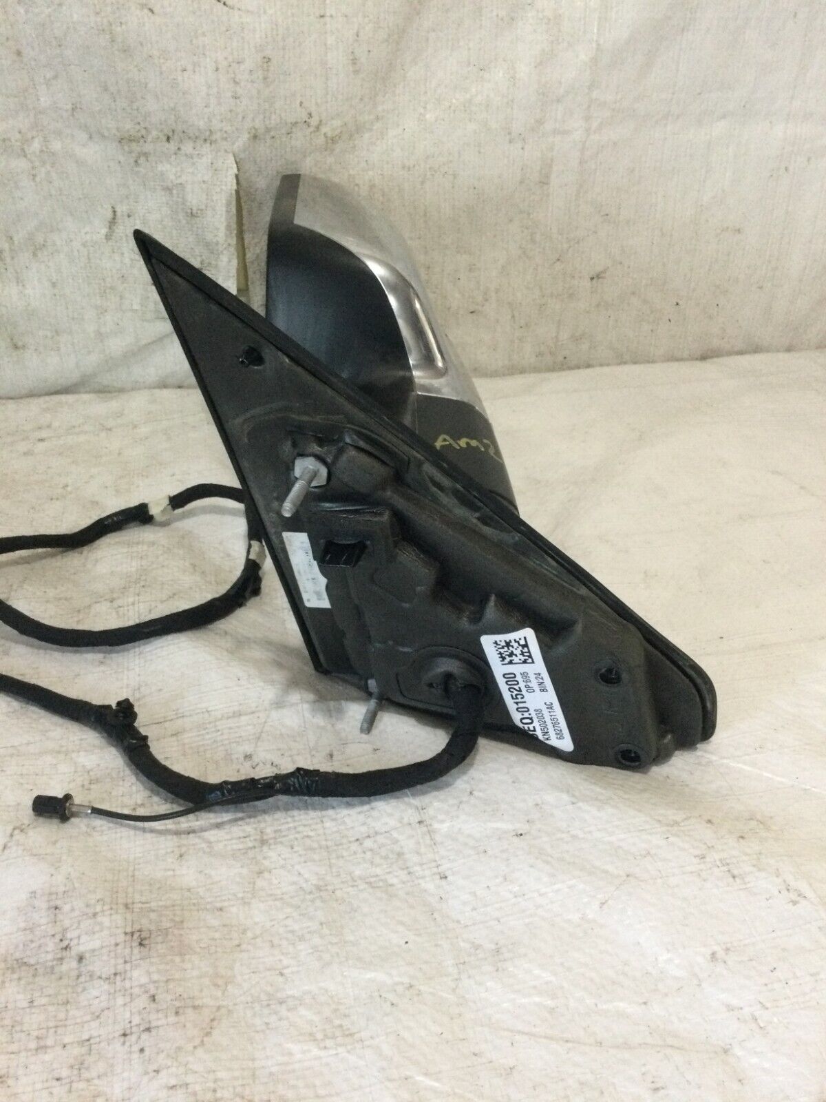 2019-2022 Ram 1500 Left Driver Side View Chrome Mirror W/Camera & Turn Light OEM