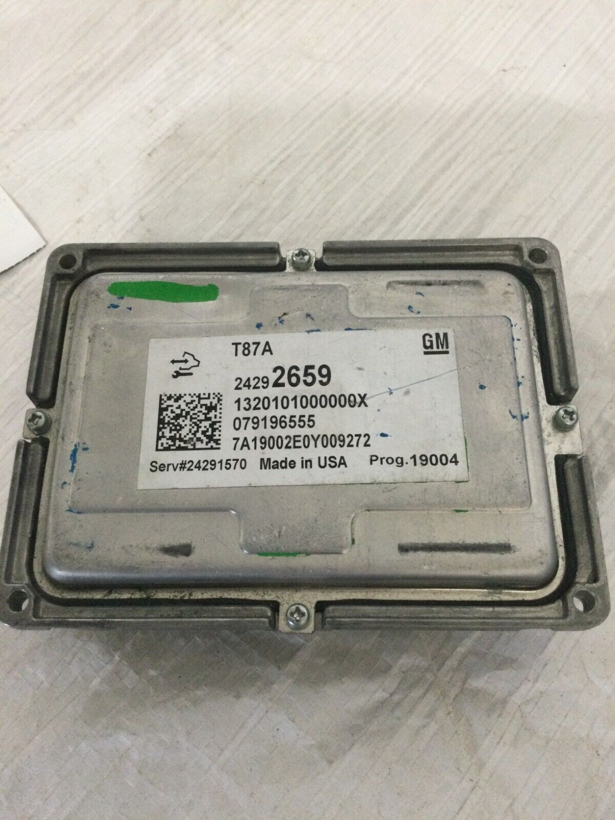2019  Buick Regal Sportback Transmission Control TCU TCM Module 24292659 OEM
