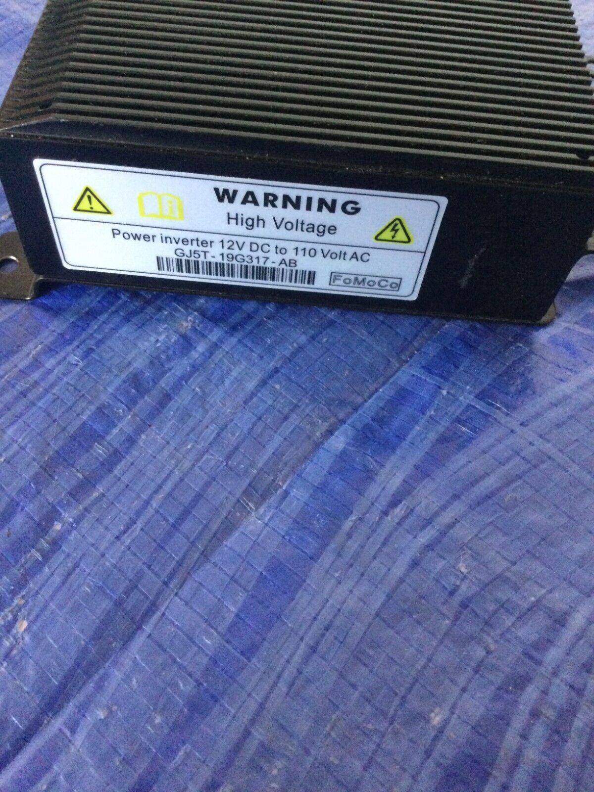 2017-2019 Ford Escape Power Inverter Converter OEM GJ5T19G317AB