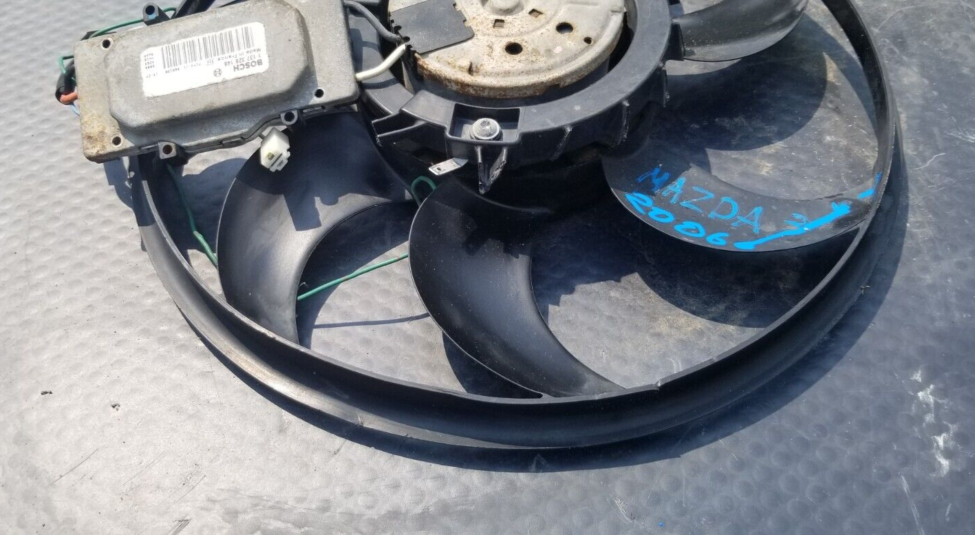 2006 Mazda 3 Electric Radiator Cooling Fan W/ Module 1137328148