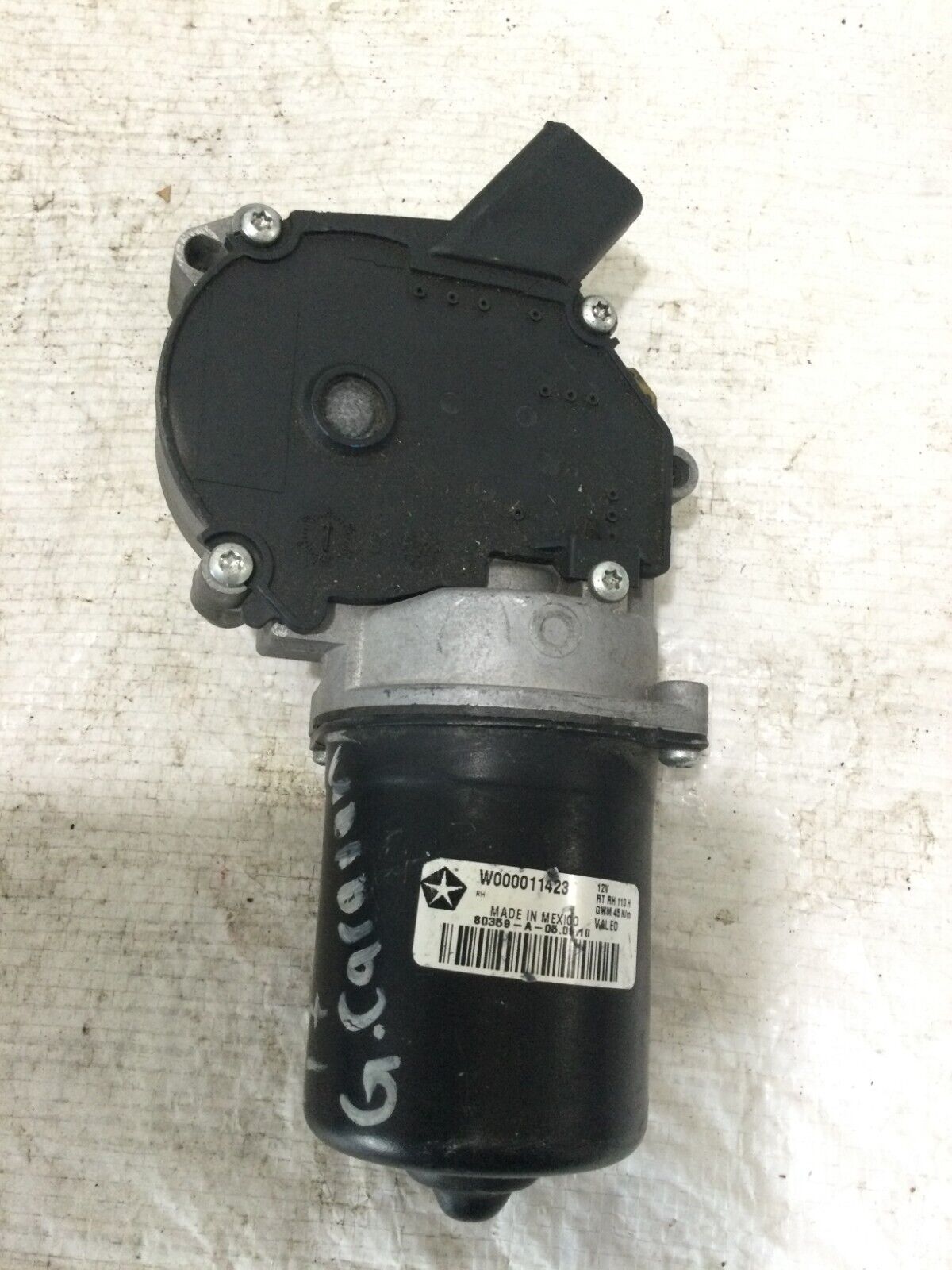 2017 Dodge Grand Caravan Front Wiper Motor OEM W000011423