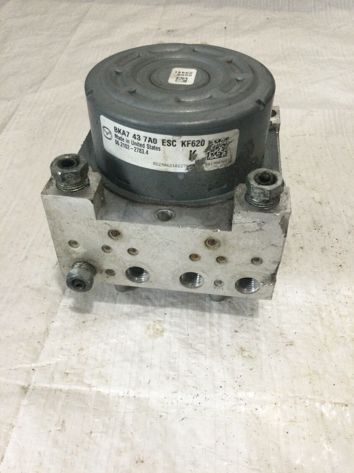 2019  Mazda 3 ABS Pump Control Module OEM BKA7437A0