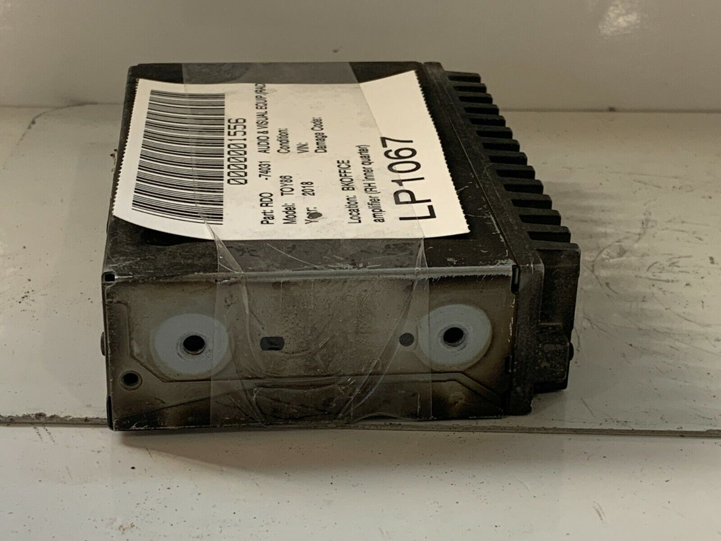 2018 Toyota 86 Audio Radio Amp Amplifier OEM
