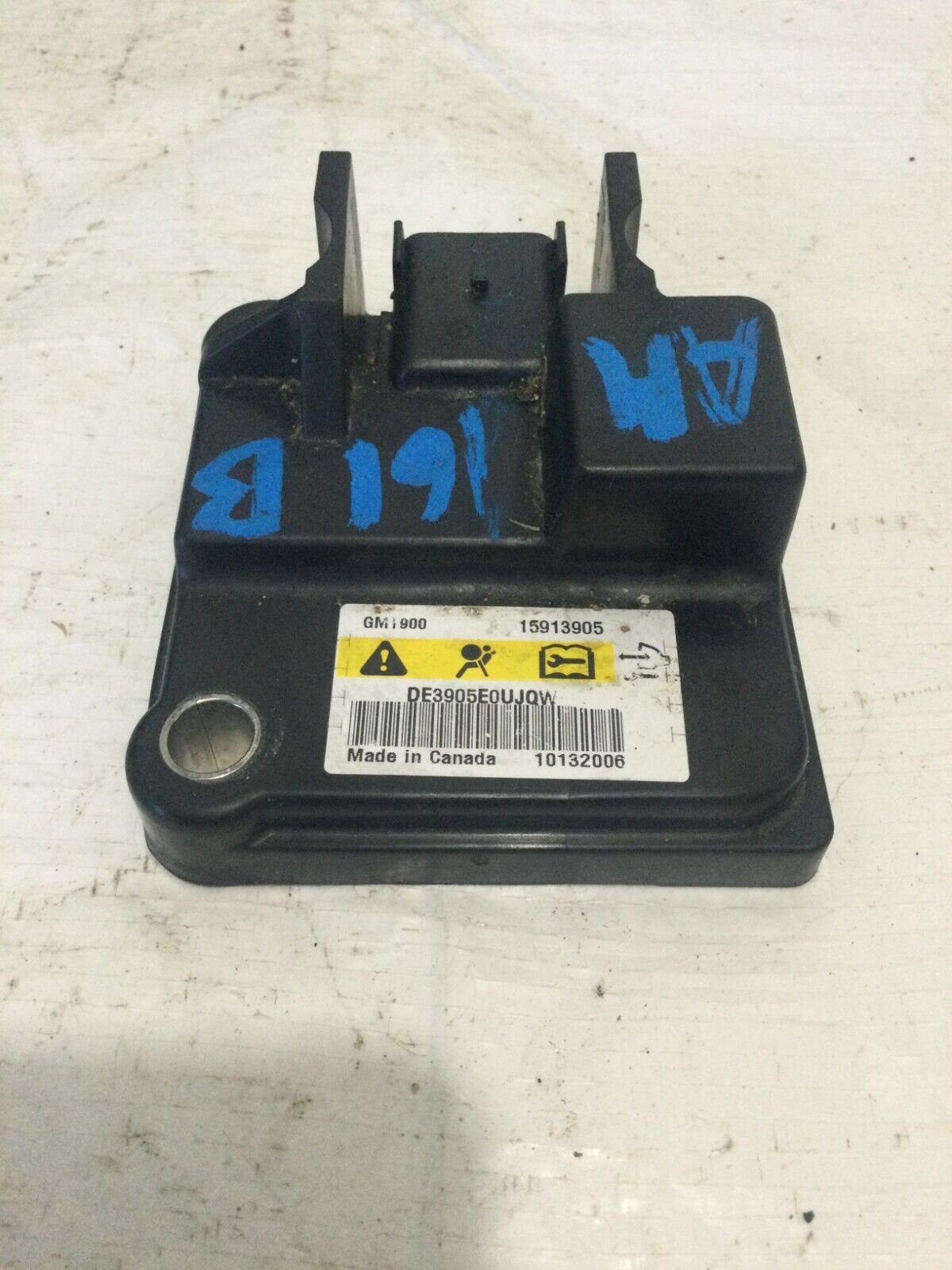 2007-2008 Cadillac Escalade ESV SRS Rollover Module Sensor 15913905 OEM