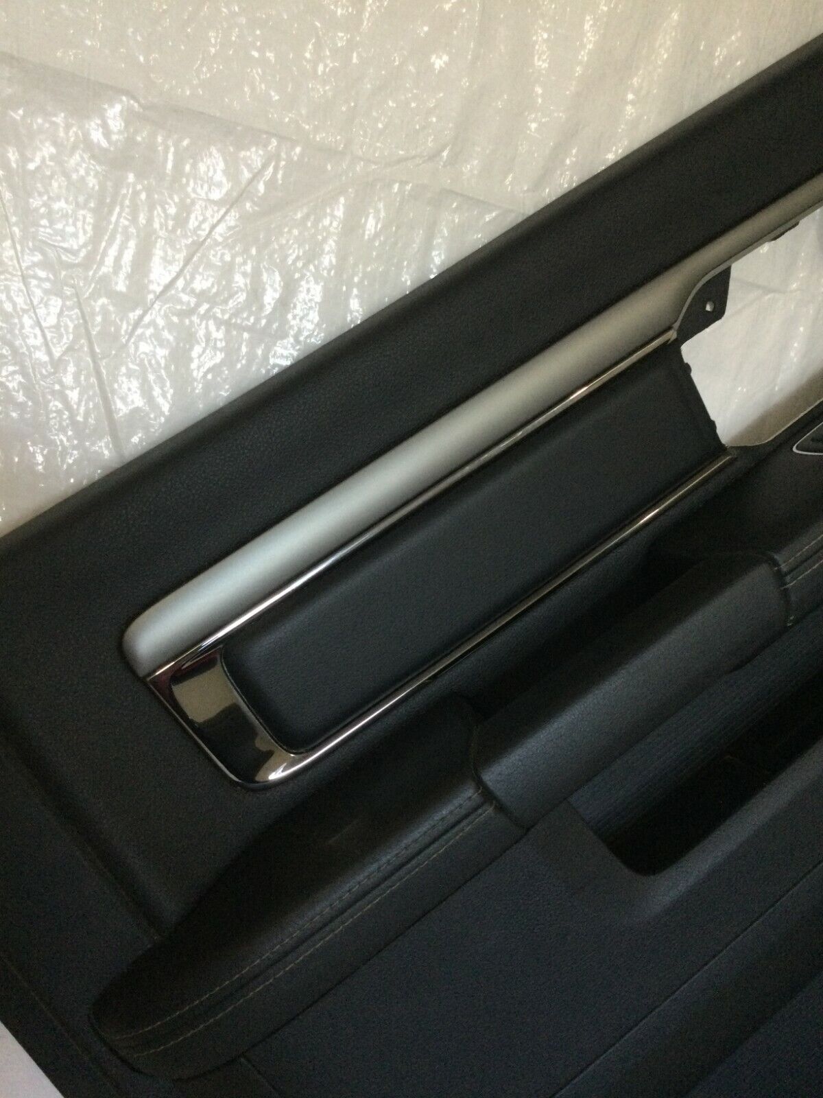 2016-2017 Dodge Ram 1500 Crew Cab Door Panel Trim Rear Left LH Black OEM