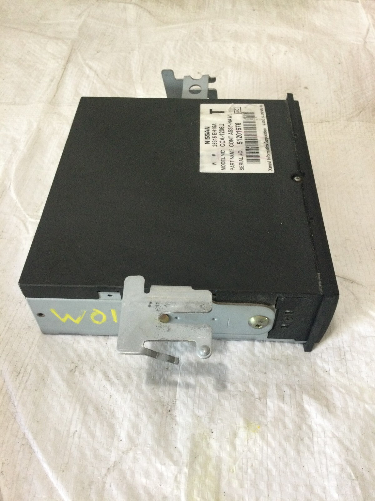 2006 Infiniti M45 Glove Box Mounted Navigation Dvd/Rom Player 25915-EH15AOEM