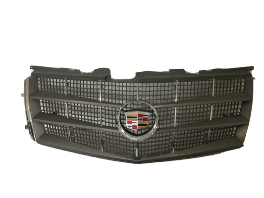 2008-2011 Cadillac CTS Coupe Front Upper Grille W Emblem & Chrome  25896043 OEM