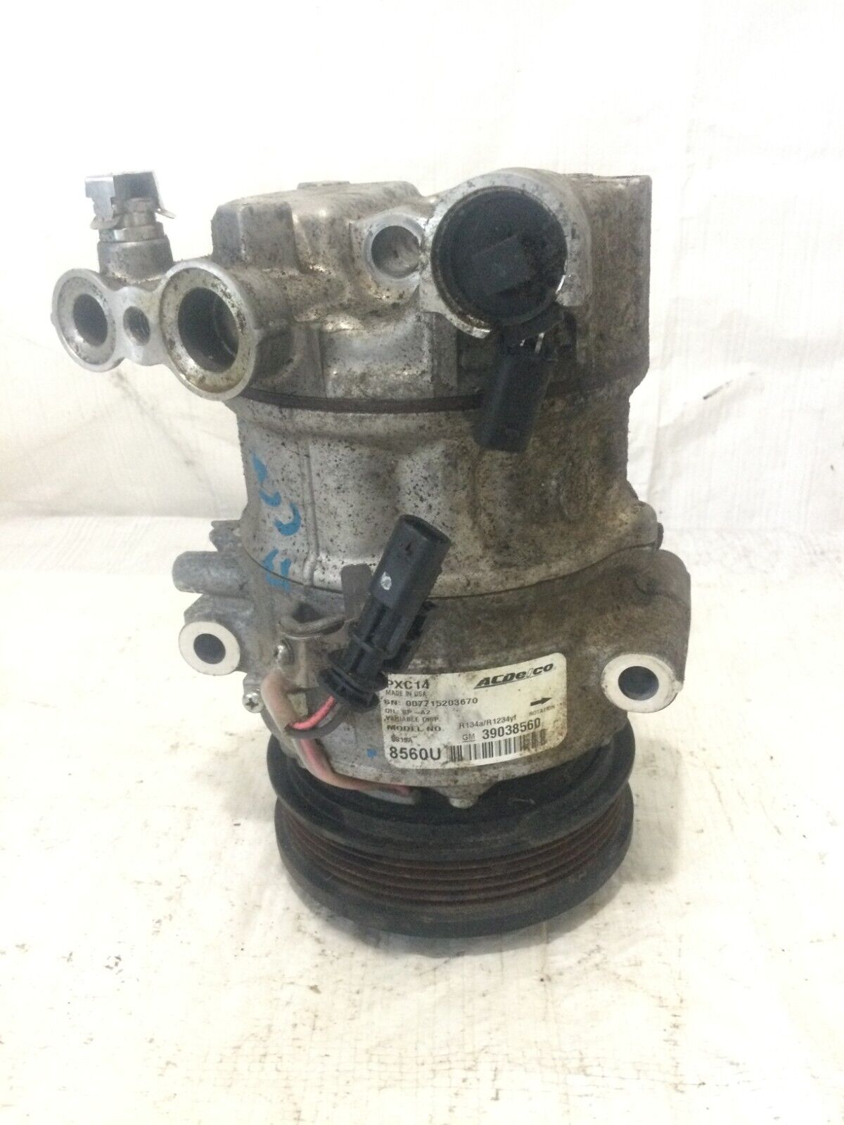 2016-2018 Chevrolet Cruze Air Conditioning A/c Ac Compressor OEM