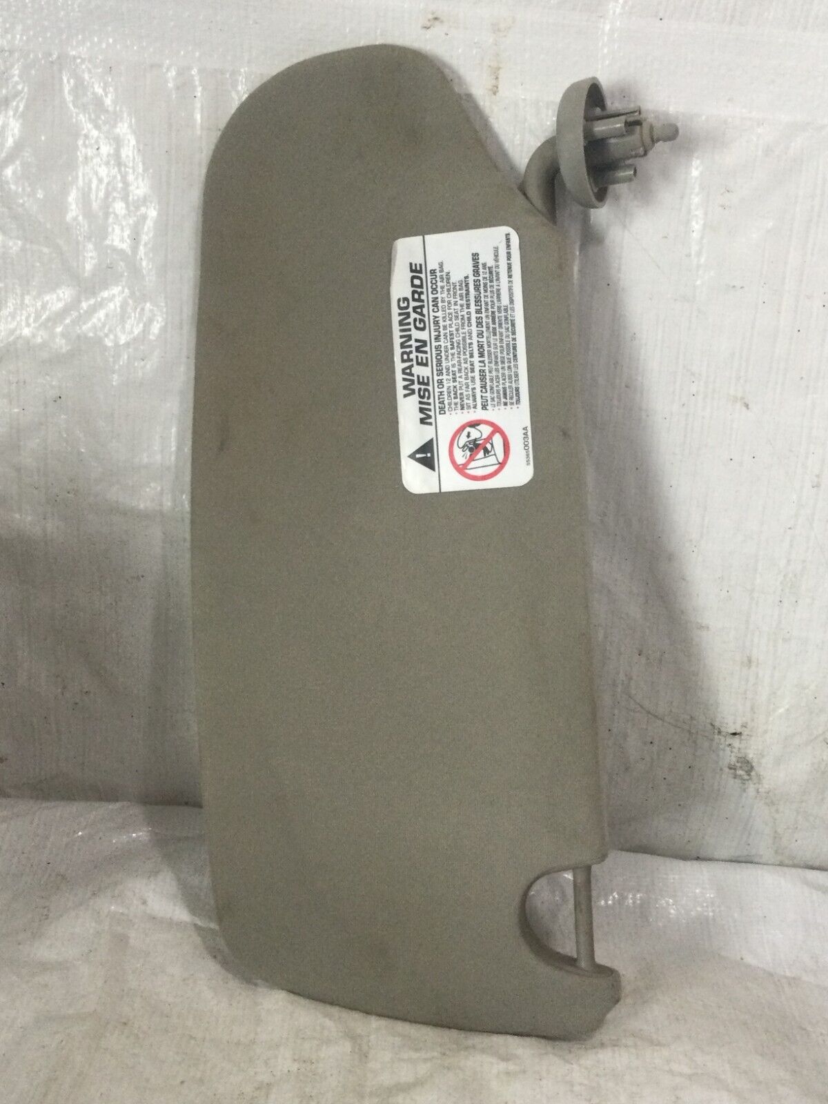 2003-2006 Dodge Ram 2500 Right Passenger Sun Visor RH OEM