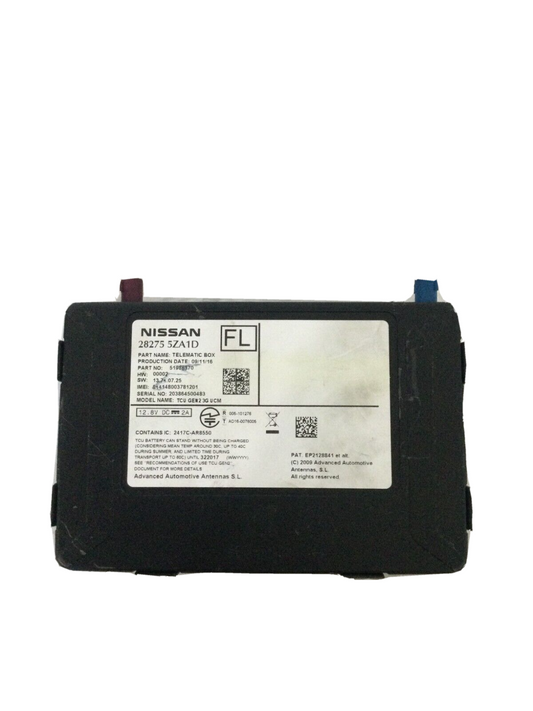 28275 5ZA1D 2017 Infiniti Q50 Telematic Contrl Module OEM