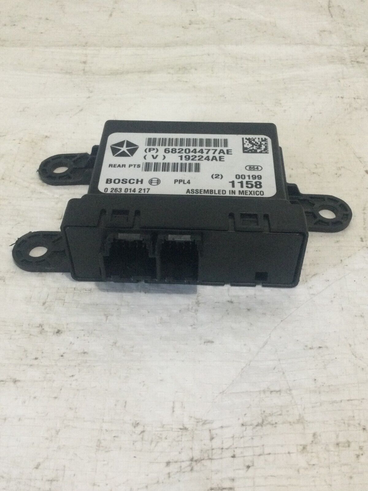 2018 Dodge Ram 2500 Driver Park Assist Module 6.7L 68204477AE OEM