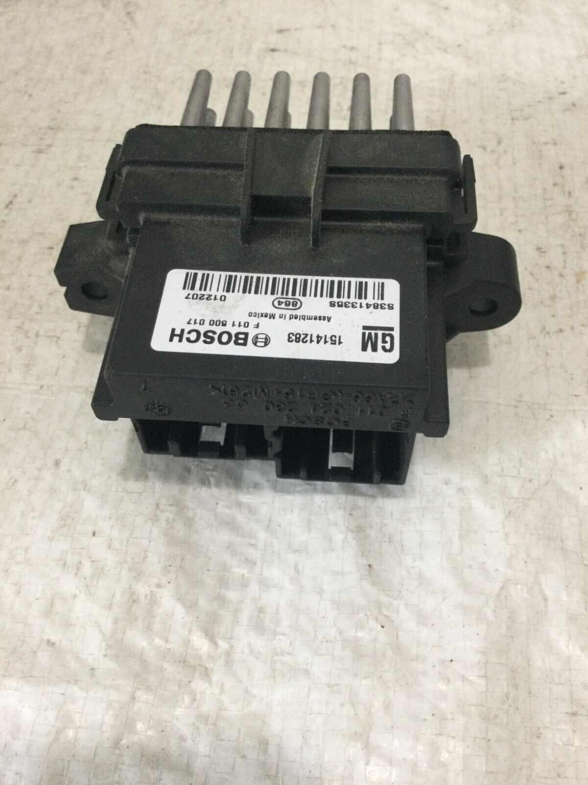 2007-2009 Cdillac Escalade A/C Heater Blower Motor Resistor OEM 15141283