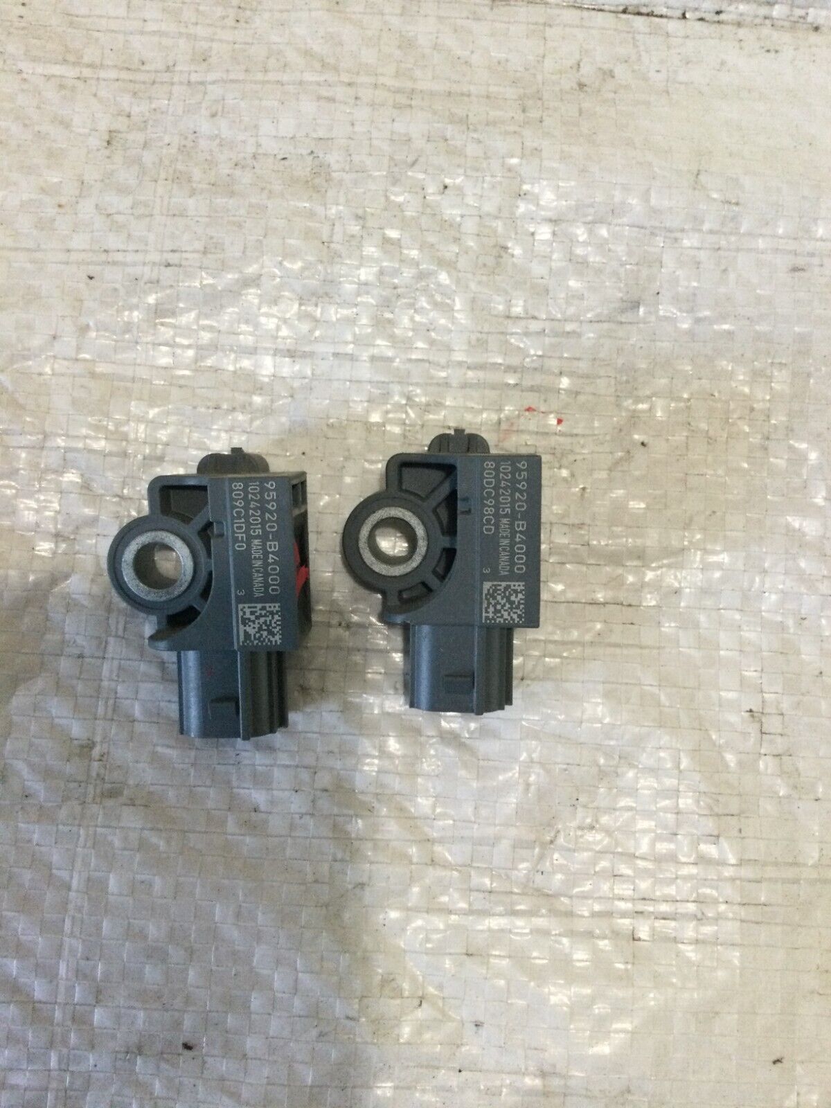 2016-2018 Kia Sorento Crash Impact Sensor Set OF 2 OEM