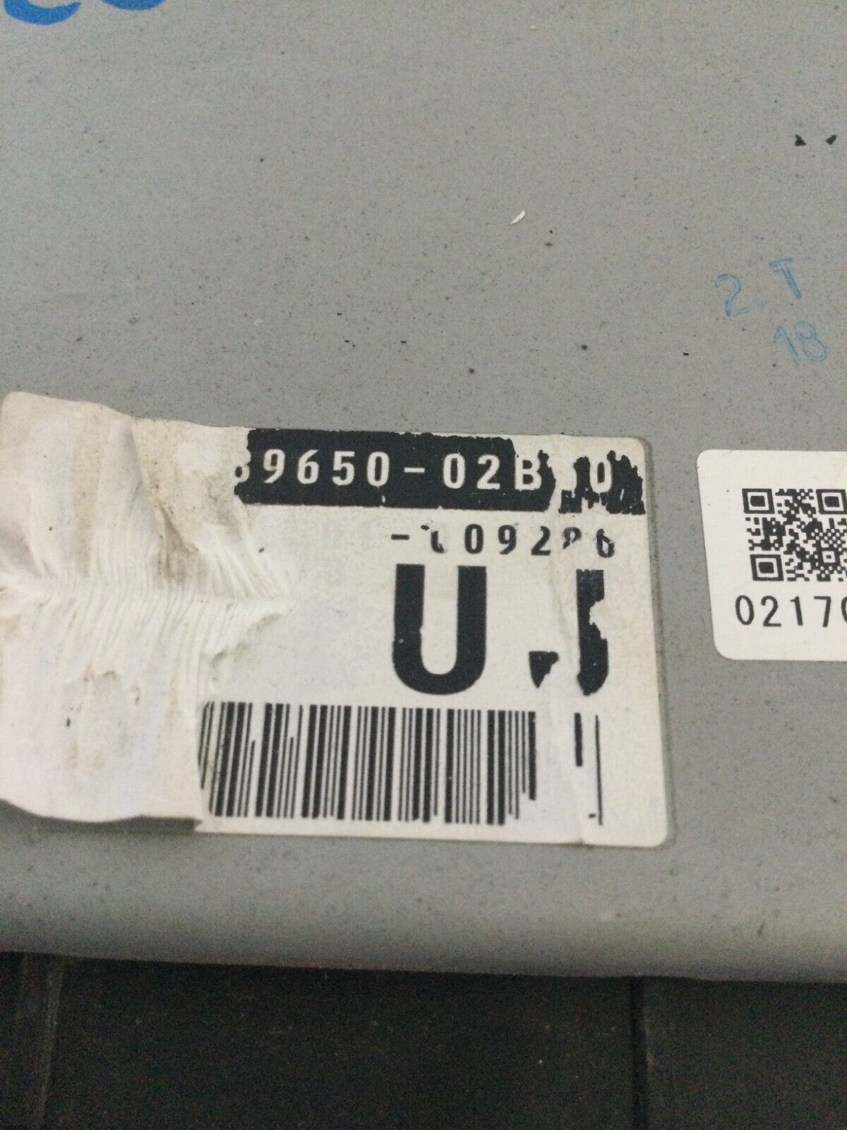  2016 Toyota Corolla Power Steering Control Module OEM 89650-02B20 